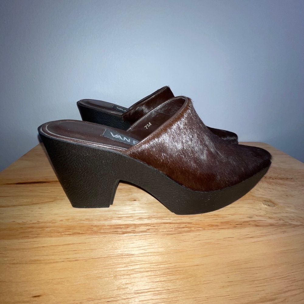 VanEli Brown Clogs